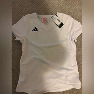Adidas Kids White Short Sleeve Tee